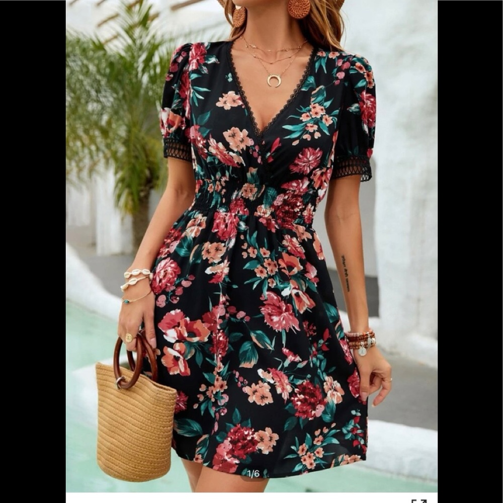 SHEIN floral dress